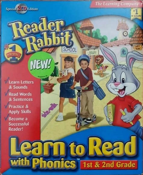 Reader Rabbit Learn To Read With Phonics 1st And 2nd Grade Usa Free