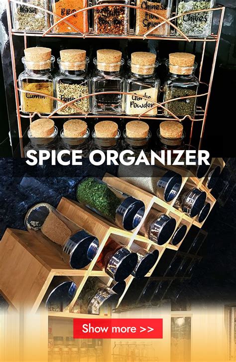 20 Fabulous Spice Rack Ideas A Solution For Your Kitchen Storage In