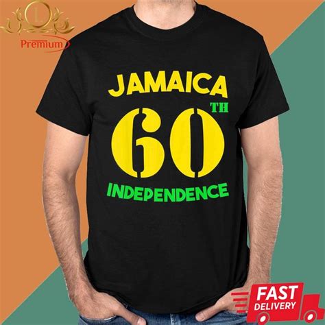 Official Jamaica 60th Celebration Independence Day 2022 Jamaican T Shirt