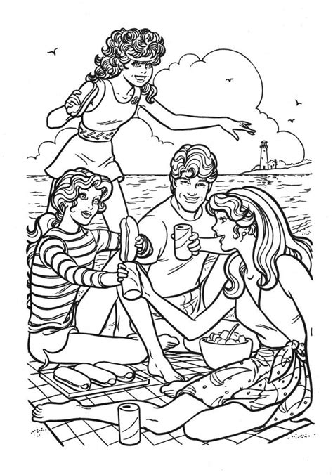 Barbie And Ken Coloring Pages Coloring Home