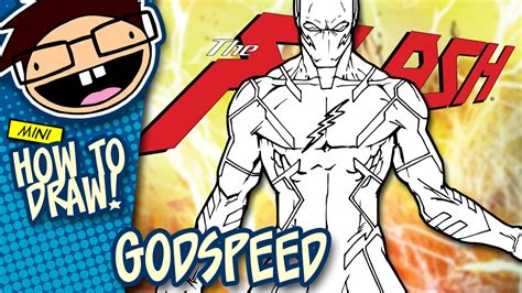 How To Draw Godspeed The Flash Dc Rebirth Comic Version Narrated