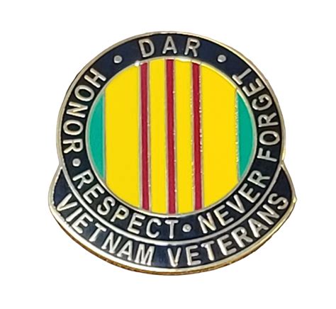 Vietnam Veterans Pin Dar Shopping
