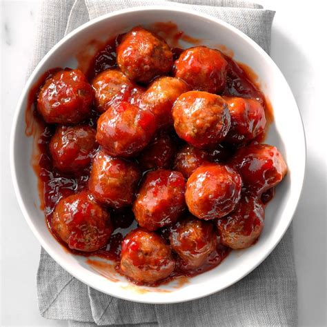 Cranberry Sauce Meatballs Recipe Taste Of Home
