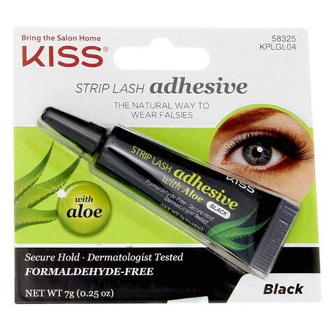 Kiss Strip Eye Lash Adhesive With Aloe Black G Online Carrefour Qatar