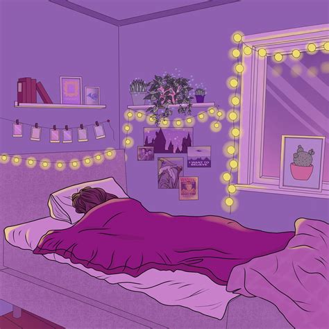 Pin By Carissa Dove On Doodles Bedroom Drawing Aesthetic Anime