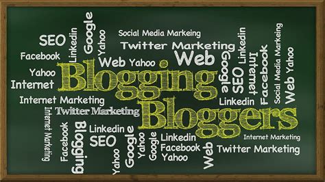 Blog Blogger Computer Internet Typography Text Media Blogging Social Hd