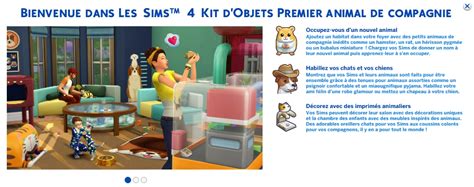 Accès Anticipé Les Sims 4 Premier Animal De Compagnie Studiosims
