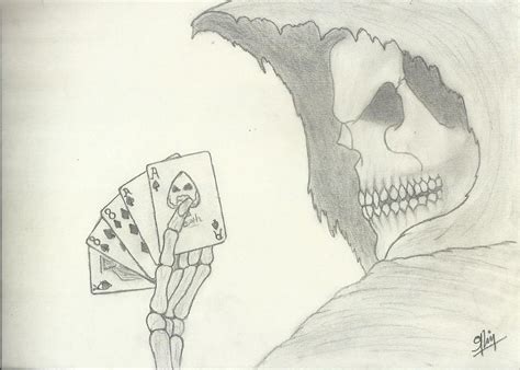 Death 2 Sketch Digital Art By Saleem Baig Fine Art America