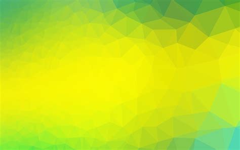 Light Green Yellow Vector Polygonal Background 3251431 Vector Art At