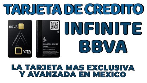 Tarjeta De Credito Infinite Bbva La Tarjeta Mas Avanzada En Mexico Y