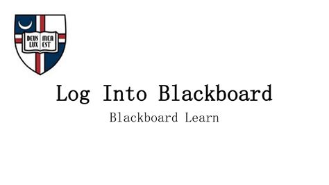 Log Into Blackboard Learn Youtube