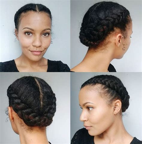 50 Updo Hairstyles For Black Women Ranging From Elegant To Eccentric Easy Braided Updo