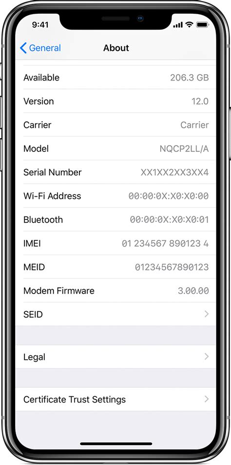 Find The Serial Number Or Imei On Your Iphone Ipad Or Ipod Touch
