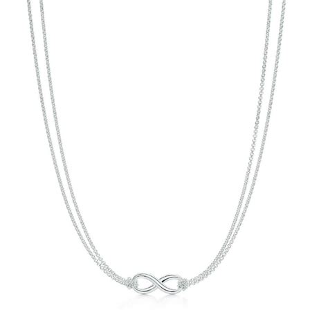 Tiffany And Co Infinity Pendant Necklace Tiffany Infinity Necklace