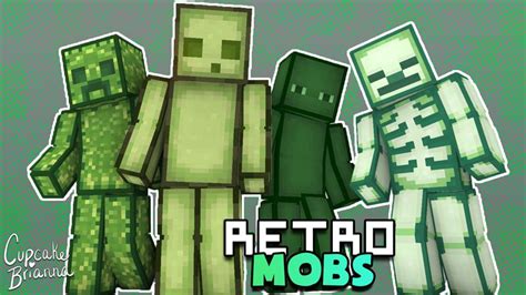 Retro Mobs Hd By Cupcakebrianna Minecraft Skin Pack Minecraft