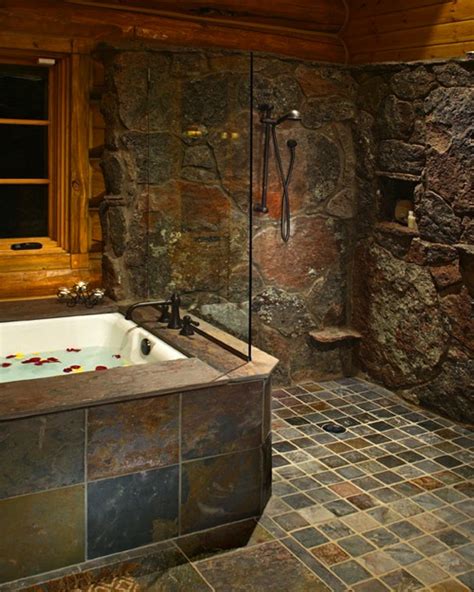 30 Wonderful Stone Bathroom Showers Home Decoration And Inspiration Ideas
