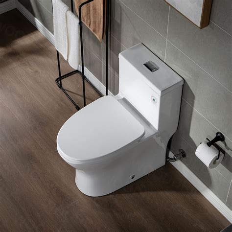 【woodbridge Moder Design Elongated One Piece Toilet Dual Flush 101