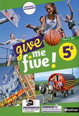 Cafe has good sandwiches and okay coffee. Give me five! 5e | Biblio Manuels