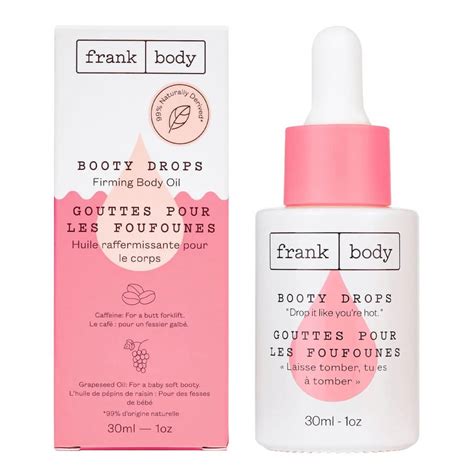 Frank Body Booty Drops Firming Body Oil The Darling Daily