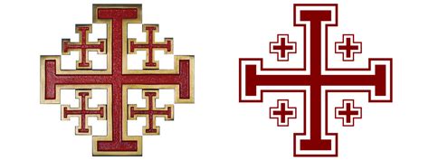 Jerusalem Cross Meaning The Crusaders Cross Templar Cross