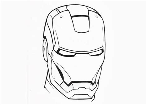 Iron Man Face Coloring Pages Free Coloring Pages And Coloring Books