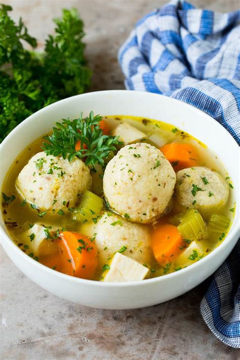 easy vegetarian matzo ball soup recipe