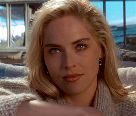 Michael douglas's is trying to quit, he wrote. Sharon Stone. "Basic Instinct" (1992, Paul Verhoeven ...
