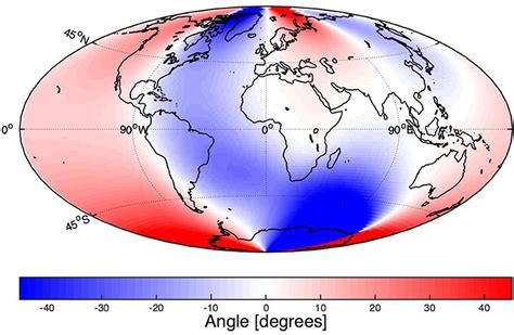 Earth Magnetic Field Map Live