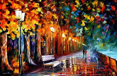 1649 36x24 Way To Home Oil Painting By Leonid Afremov