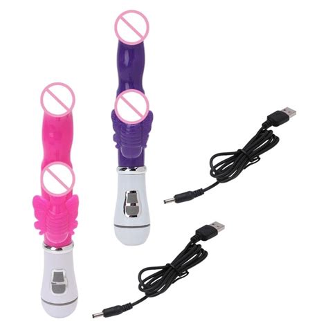 waterproof 20 modes usb charge butterfly vibrator dildo g spot massager sex toy in vibrators