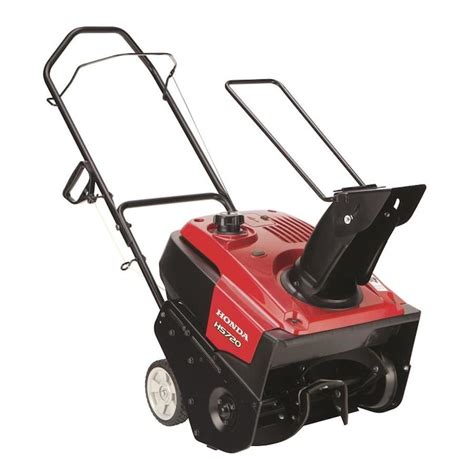 Honda Hs720 20 In 187 Cc Single Stage With Auger Assistance Gas Snow