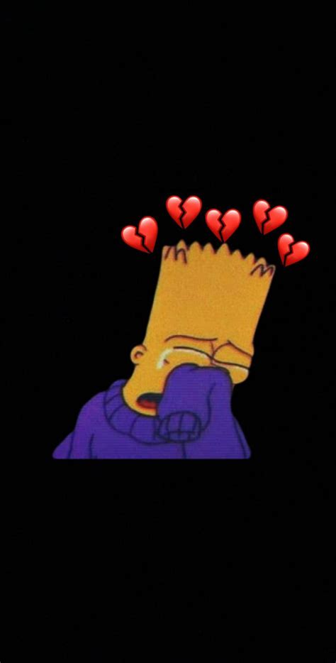 Crying Bart Wallpapers Top Free Crying Bart Backgrounds Wallpaperaccess