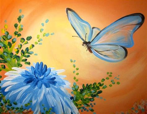 Butterfly Painting Butterfly Painting Art Painting