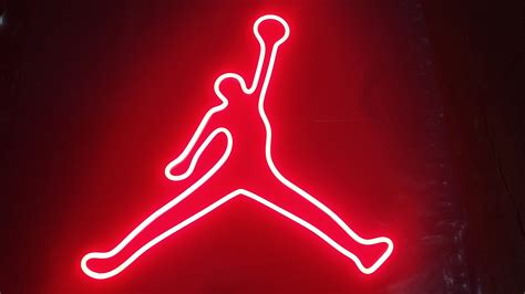 🛒 Jordanien Led Neonzeichen Air Jordan Logo Neon Jumpman Led Zeichen