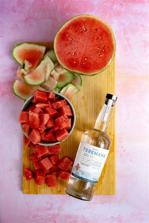 Watermelon Infused Tequila A Recipe For Fun