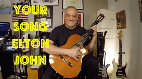 Your Song Elton John Classical Guitar Solo Fingerstyle Youtube Hot Sex Picture