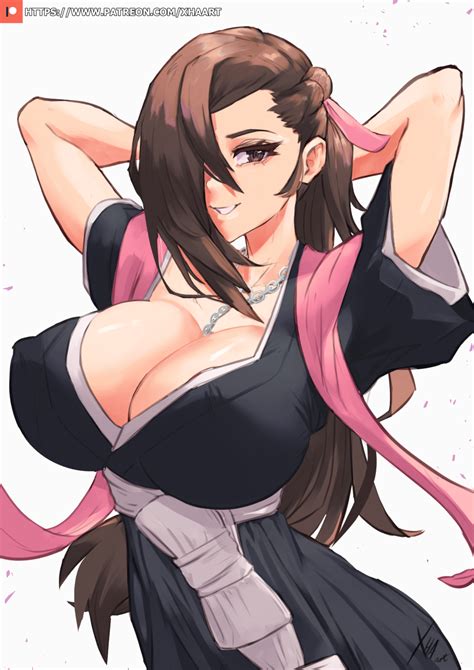 Commission Kagero From FE In Rangiku S Outfit By XHAart Hentai