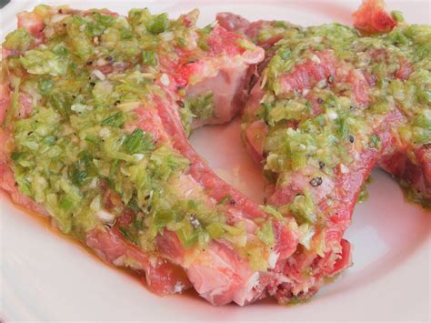Côtes d agneau marinées au barbecue