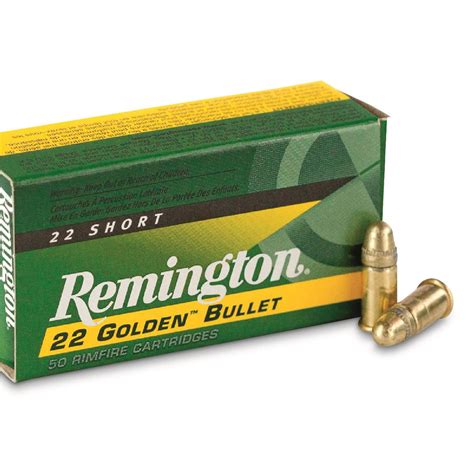 Remington Golden Bullet Short High Velocity Plated Round Nose Free