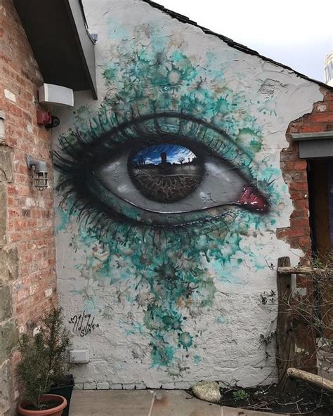 A Beautiful Sample Of Street Art In The City Of Lancashire United