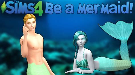 The Sims Become A Mermaid Mod Showcase YouTube