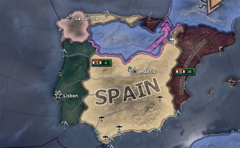 Spanish Civil War Between Puppet Spain And Puppet Russia Rhoi4