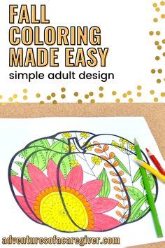 Easy Coloring Activities for Alzheimer's and Dementia Patients