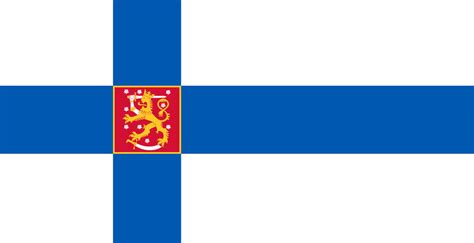 Finnish Coat Of Arms Flag By Politicalflags On Deviantart