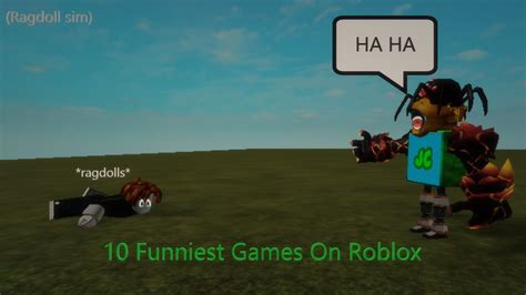 Top 10 Funniest Roblox Games Youtube