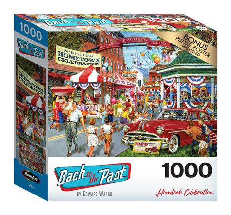 Back To The Past 1000 Pieces Roseart Puzzle Warehouse