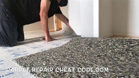 How To Install Carpet Padding Step By Step Youtube