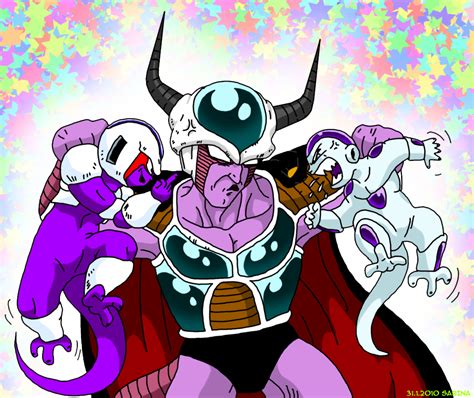 Laura bailey usually voices kid trunks, but he does not animation bump: Image - Frieza vs cooler.png - Dragonball Fanon Wiki