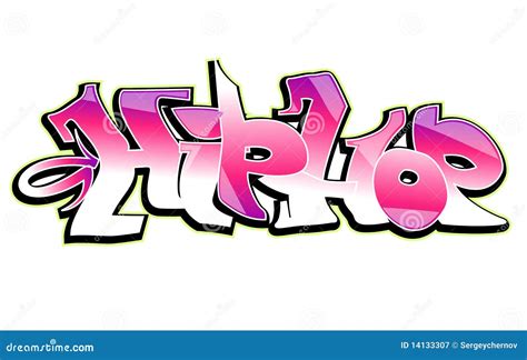 Conception Dart De Graffiti Hip Hop Illustration De Vecteur