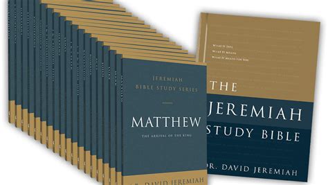 Jeremiah Bible Study Series Davidjeremiahca
